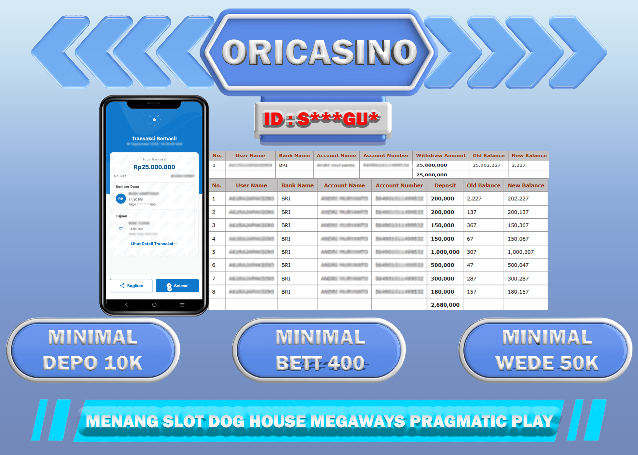 BUKTI KEMENANGAN DOG HOUSE MEGAWAYS PRAGMATIC PLAY