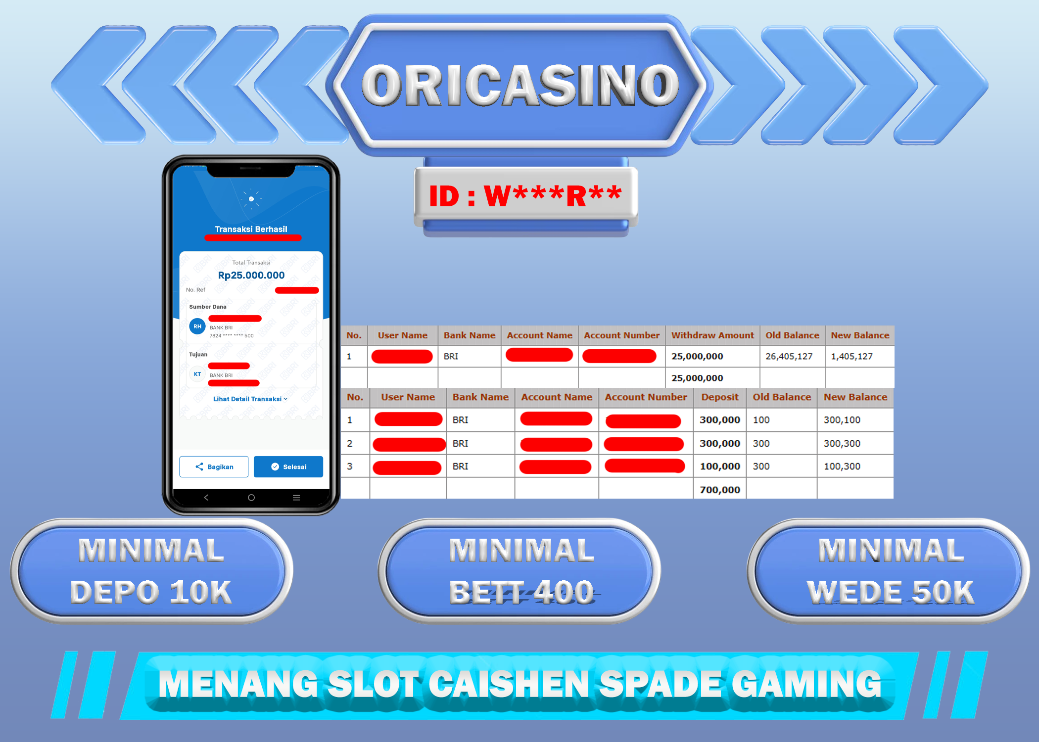 BUKTI KEMENANGAN SLOT CAISHEN SPADE GAMING
